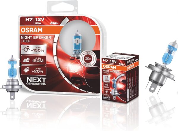 Par Lâmpada H11 Osram Night Breaker Laser 150% - Image 5