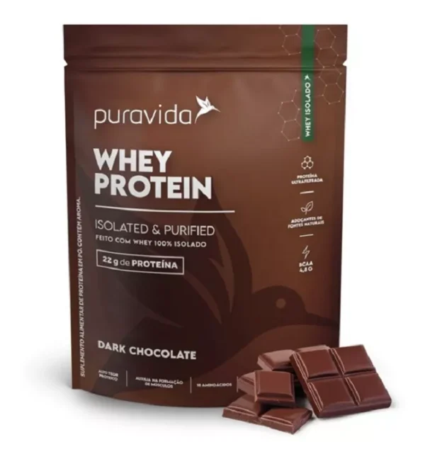 Whey Protein - 100% Isolado - Dark Pura Vida 450g