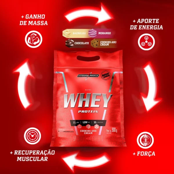 Nutriwhey Baunilha Pouch 900g - Integralmedica - Image 5