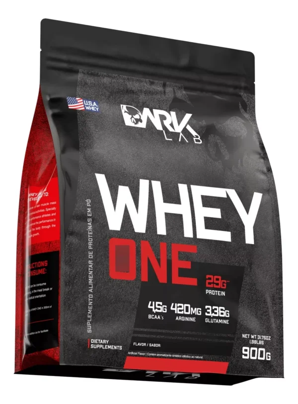Whey One Protein Proteína Sachê Refil 900g - Dark Lab Sabor - Image 3