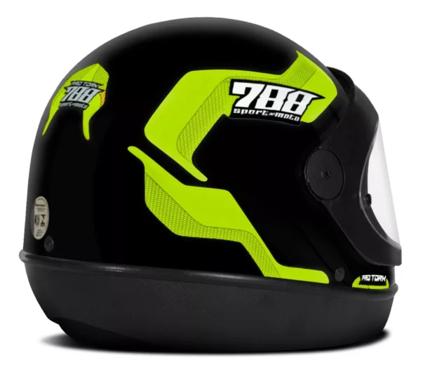 Capacete Moto Tipo Sanmarino Automático Masculino Feminino - Image 4