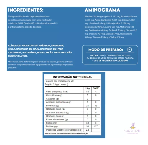 Collagen Protein Neutro 450ml Puravida Sabor Puro - Image 5