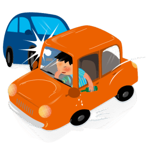 —Pngtree—cartoon hand drawn drunk driving_4020303